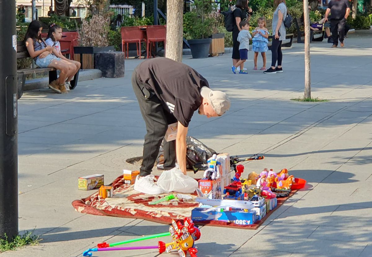 Imagini din Priștina, înainte de Drita - FCSB