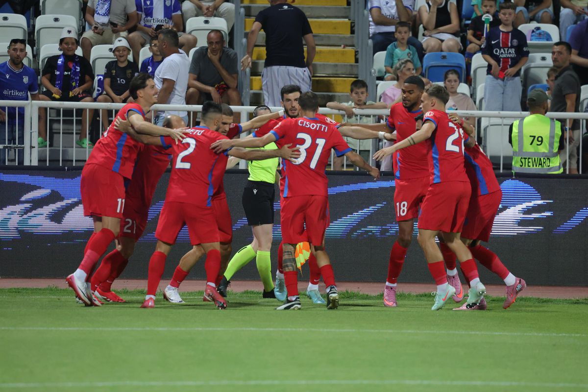 FCSB, cu echipament diferit în deplasarea din Kosovo! Care e motivul