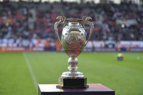 Tabloul play-off-ului Cupei României Betano e complet. Tragerea la sorți a meciurilor va avea loc pe 19 august, de la ora 12:00. Opt cluburi din Liga 1 vor juca în această fază a competiției/ foto: FRF.ro