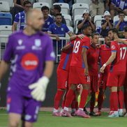 FCSB, fără sponsorul principal pe tricouri, în Kosovo // foto: Ionuț Iordache (GSP)