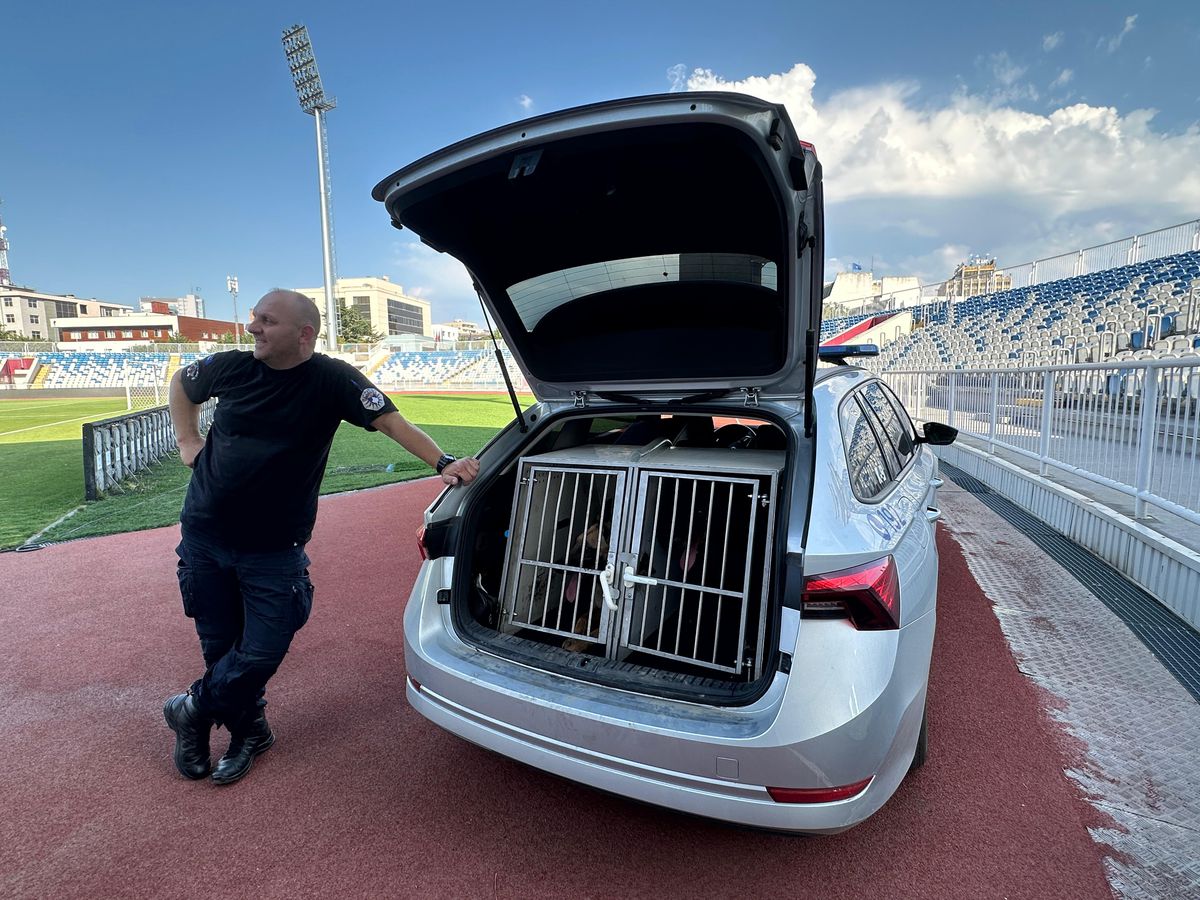 Drita - FCSB, înainte de meci. Imagini din vestiar și din stadion