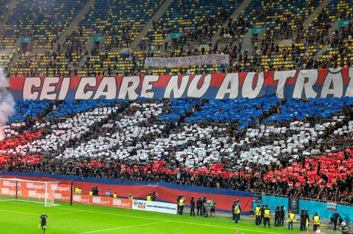 Suporterii steliști pregătesc o deplasare numeroasă pe „Arc” / FOTO: Arhiva GSP
