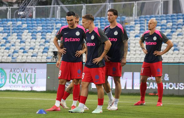 O singură dilemă în echipa de start înainte de Aberdeen - FCSB » Gigi Becali a spus tot: „Aș vrea ca el să joace”