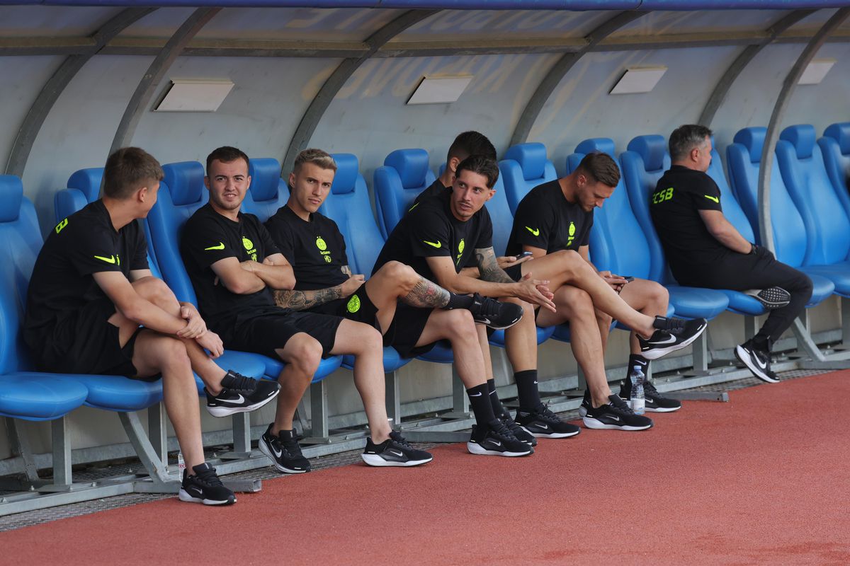 Drita - FCSB, imagini de pe gazon, înainte de meci