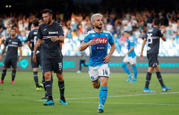 NAPOLI - SAMPDORIA 2-0 // Dries Mertens decide de unul singur duelul cu Sampdoria din etapa#3 din Serie A