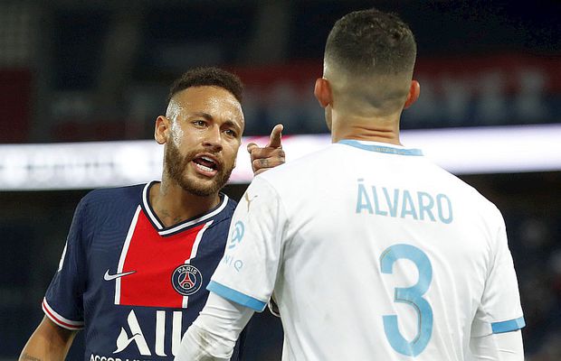PSG - MARSEILLE 0-1.  Scandalul ia proporții în Ligue 1! Neymar își acuză un adversar de rasism: "Mi-a strigat: «Maimuță nenorocită, fiu de curvă»" + L'Équipe îi face praf pe jucători
