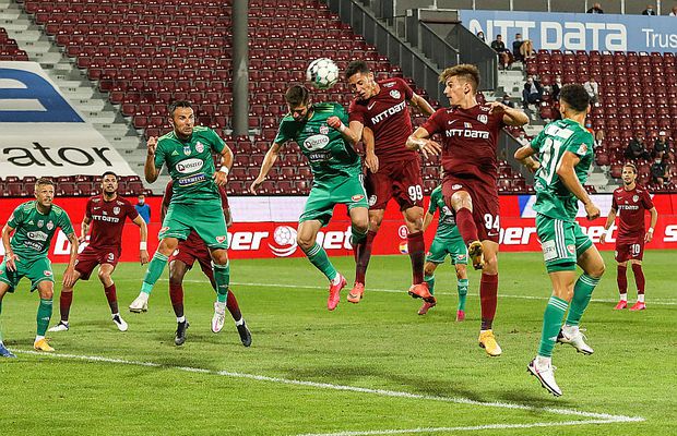 CFR CLUJ - HERMANNSTADT 1-0. Un stelist a găsit problema din jocul lui CFR Cluj: „Așa pare”