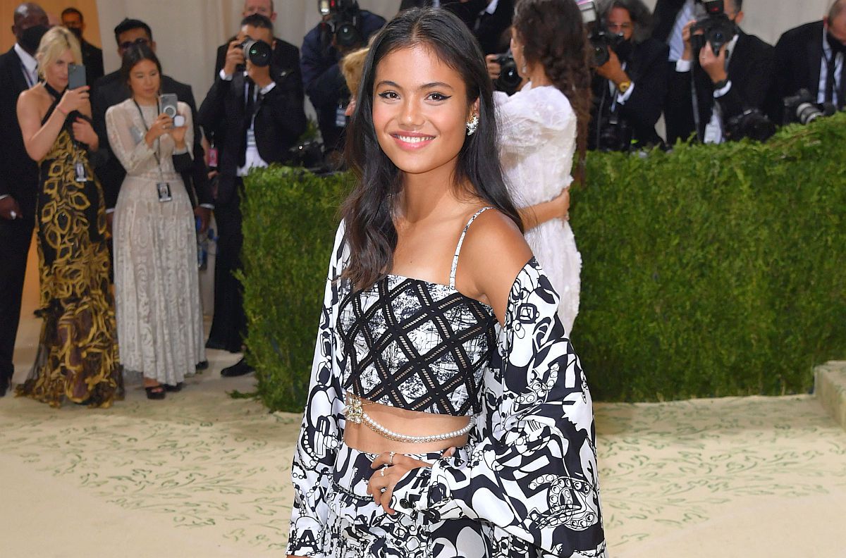 Emma Răducanu la Met Gala 2021