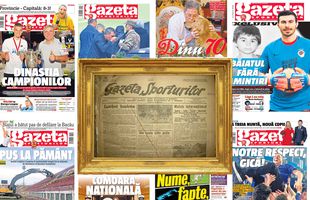 97 de ani de Gazeta Sporturilor » Cum arăta primul număr al ziarului