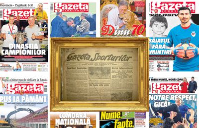 97 de ani de Gazeta Sporturilor » Cum arăta primul număr al ziarului