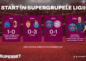Start în grupele Ligii! Dau Messi, Mbappe și Neymar marea lovitură? Vezi Cotele Speciale Superbet