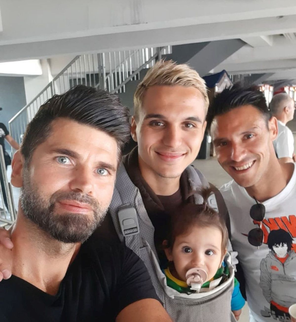 Jucători CFR Cluj la Untold