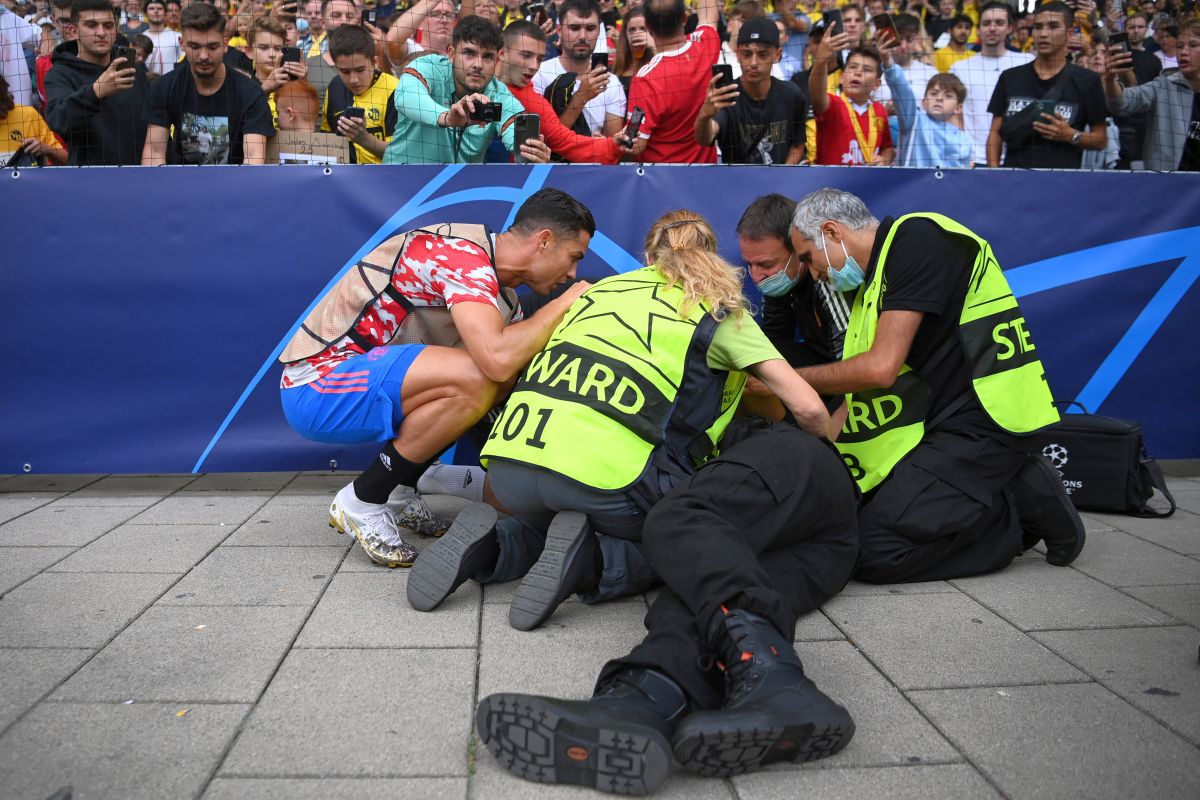 „Eroul de serviciu” »  Ce s-a întâmplat după ce Cristiano Ronaldo a lovit un steward
