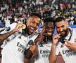 Vinicius Junior și Karim Benzema și-au ironizat rivalii // foto: Imago Images