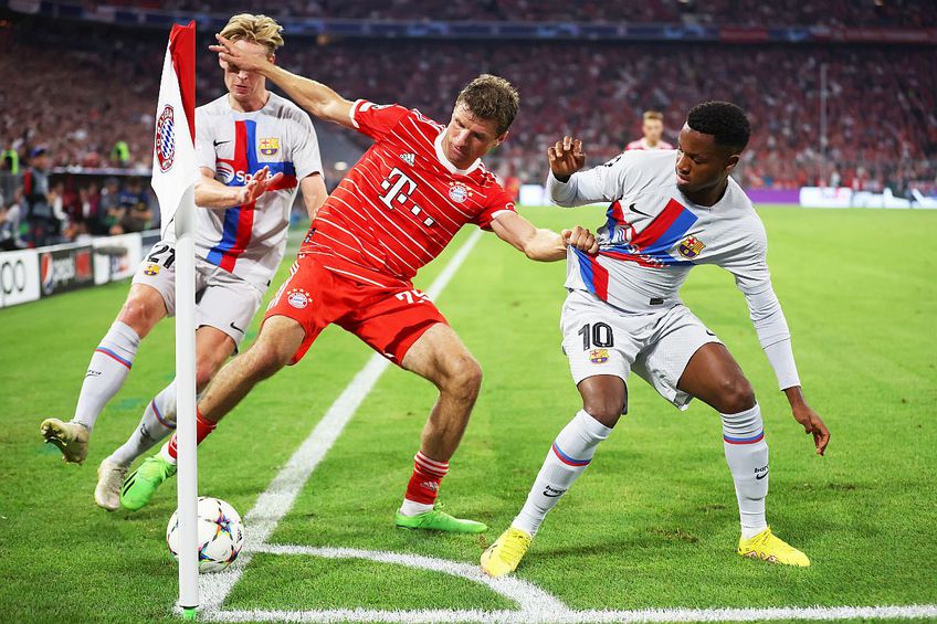 Thomas Muller, în roșu // foto: Guliver/gettyimages