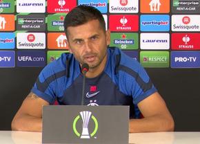Nicolae Dică, revoltat, în conferința dinaintea meciului cu Anderlecht: „Numai la noi se întâmplă asta! Stați liniștiți!”