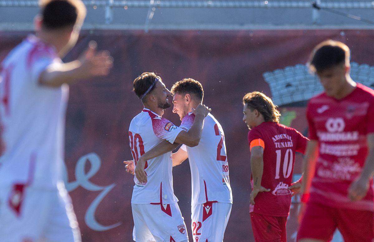 CS Tunari - Dinamo, Cupa României