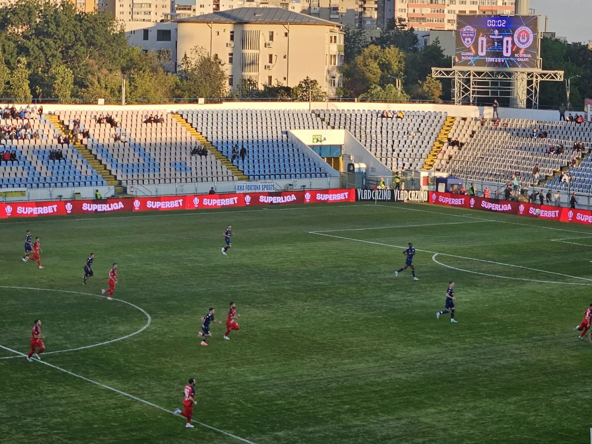 Gloria Buzău și Oțelul Galați au terminat la egalitate în Crâng » Eugen Neagoe și Dorinel Munteanu s-au anihilat reciproc