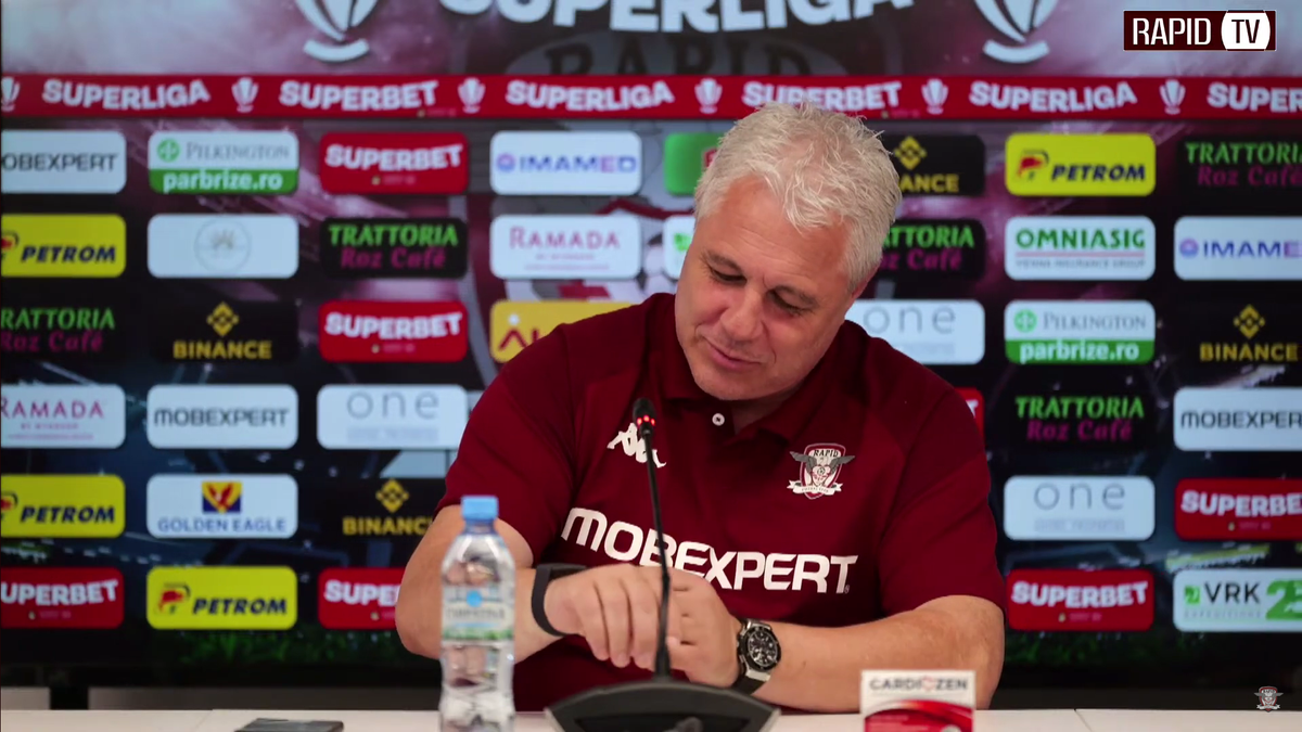 După „Anticârcel”, Șumudică a venit cu alte pastile la conferință: „M-au doborât, să le luați și voi”