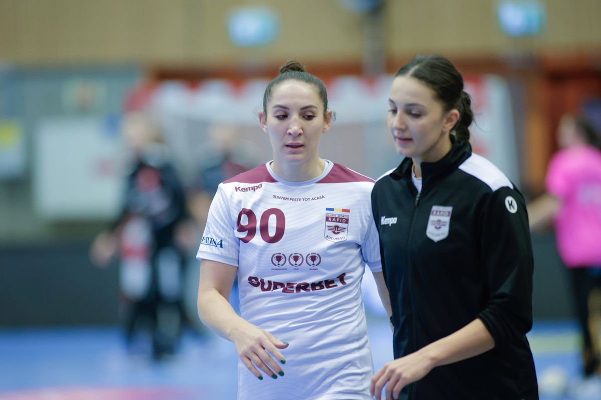 Rapid obține un rezultat mare în Liga Campionilor la handbal feminin » Prestație remarcabilă în fața triplei câștigătoare a competiției