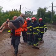 Mai multe localități din Galați, printre care și Pechea, au fost acoperite de ape în urma inundațiilor provocate de ciclonul Boris / Sursă foto: Facebook