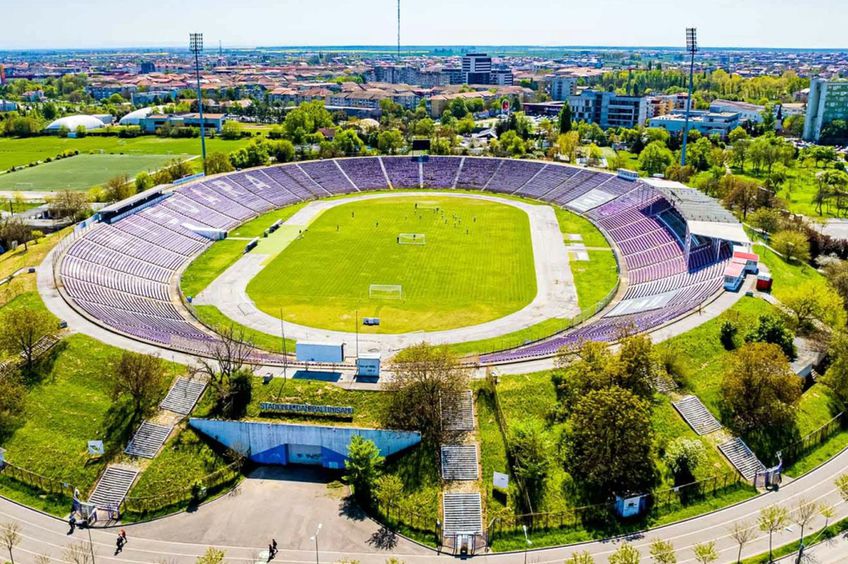 Stadion ultramodern la Timișoara, foto: Facebook Alfred Simonis