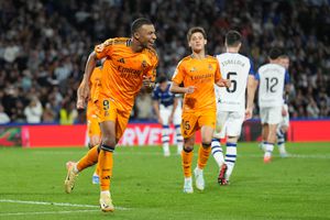 Real Sociedad - Real Madrid, duelul serii în La Liga » Mbappe marchează din nou pentru "Los Blancos"