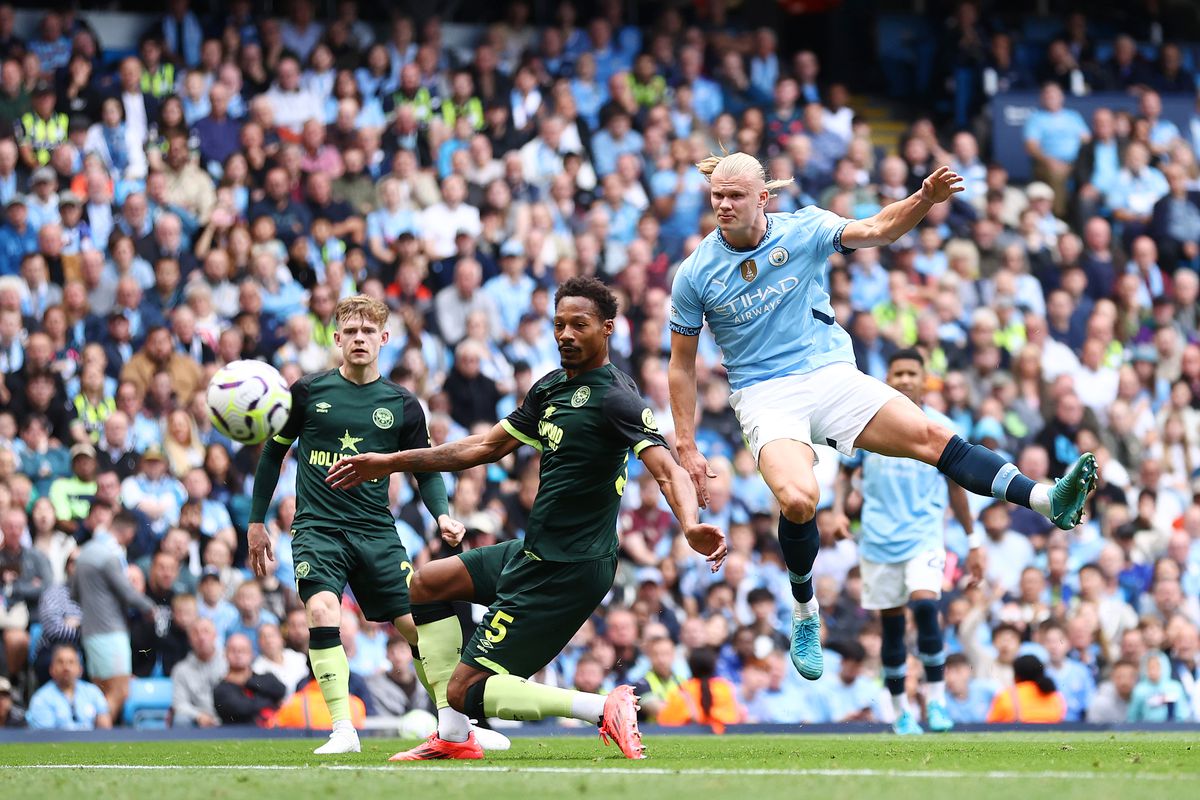 Manchester City - Brentford 2-1 » Dublă pentru Erling Haaland