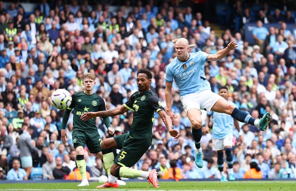 Manchester City - Brentford 2-1 » Dublă pentru Erling Haaland