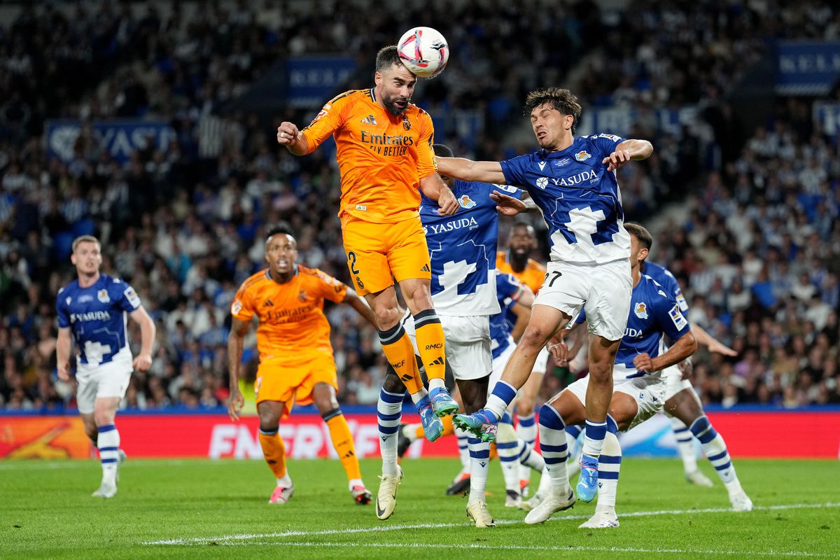 Real Sociedad - Real Madrid 0-2 » Mbappe și Vinicius au adus prima victorie în deplasare pentru “Los Blancos” în acest sezon de La Liga