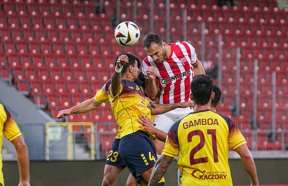 Virgil Ghiță a marcat golul decisiv în victoria celor de la Cracovia