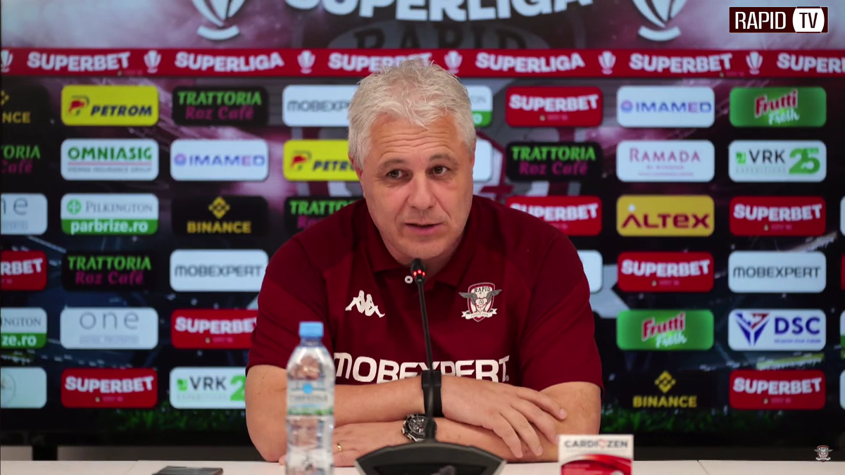 După „Anticârcel”, Șumudică a venit cu alte pastile la conferință: „M-au doborât, să le luați și voi”