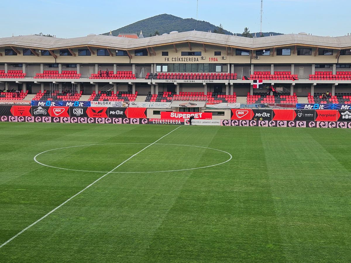 Imagini înainte de Csikszereda - FCSB