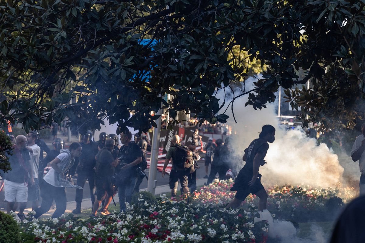 Protestatarii pro-palestinieni au dus la anularea etapei din Madrid