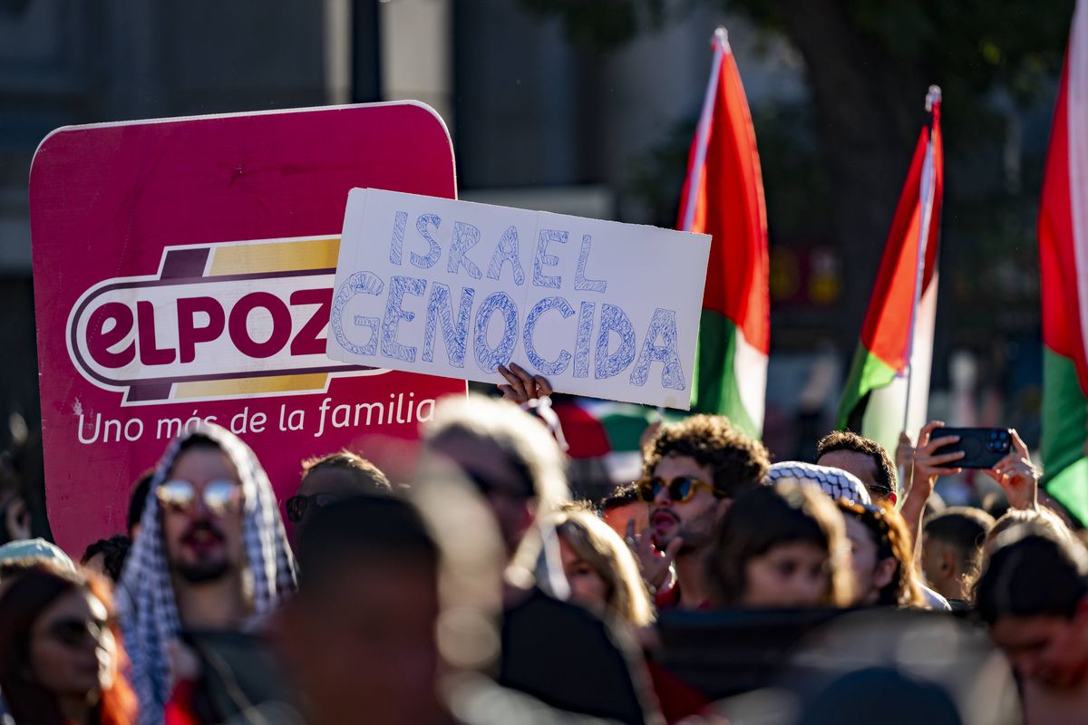 Protestatarii pro-palestinieni au dus la anularea etapei din Madrid