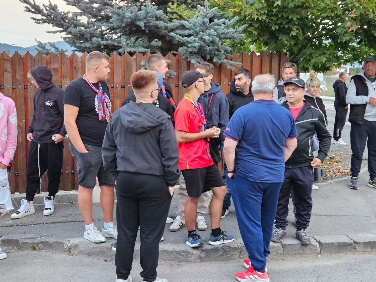 Imagini înainte de Csikszereda - FCSB