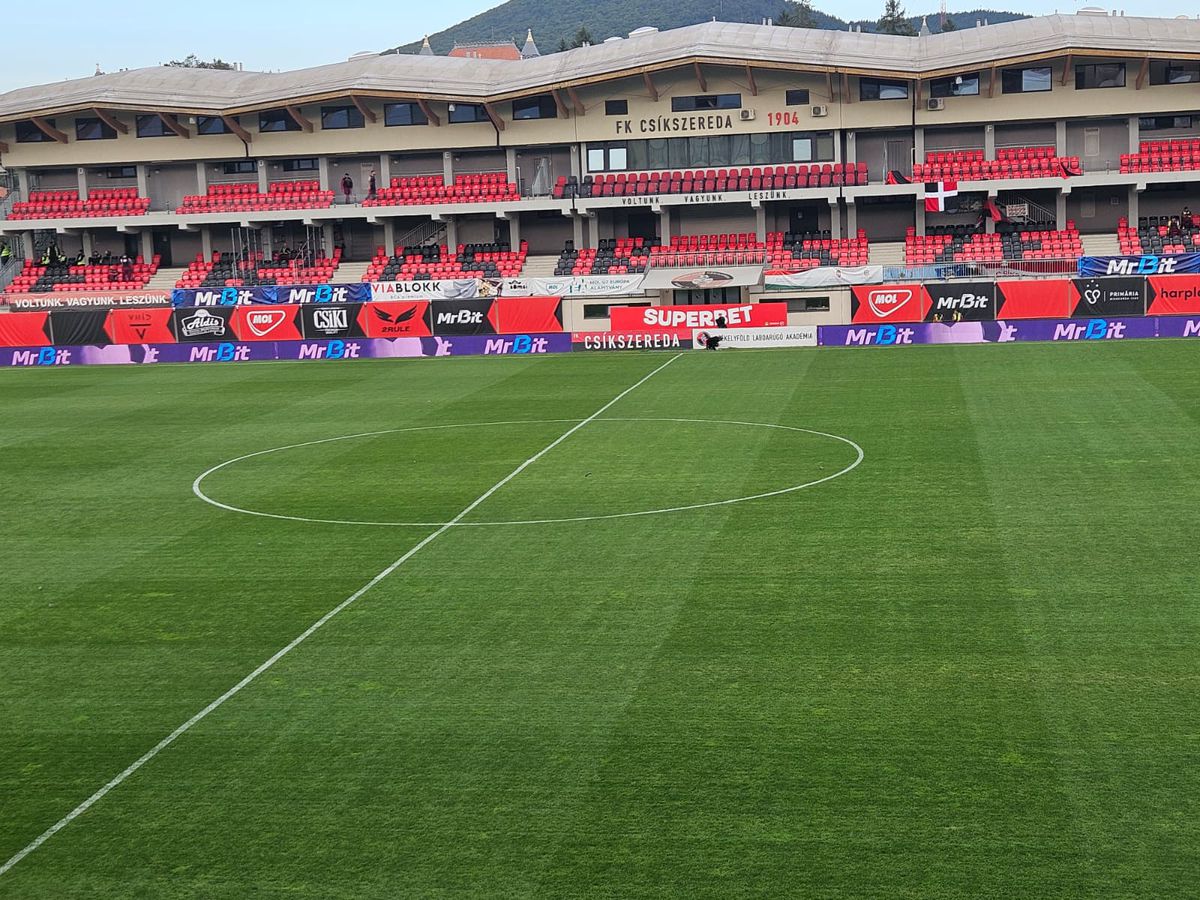 Imagini înainte de Csikszereda - FCSB