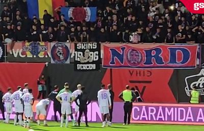 Ședință pe gazon, imediat după Csikszereda - FCSB. Jucătorii, cu capetele plecate: „E ultima dată!”