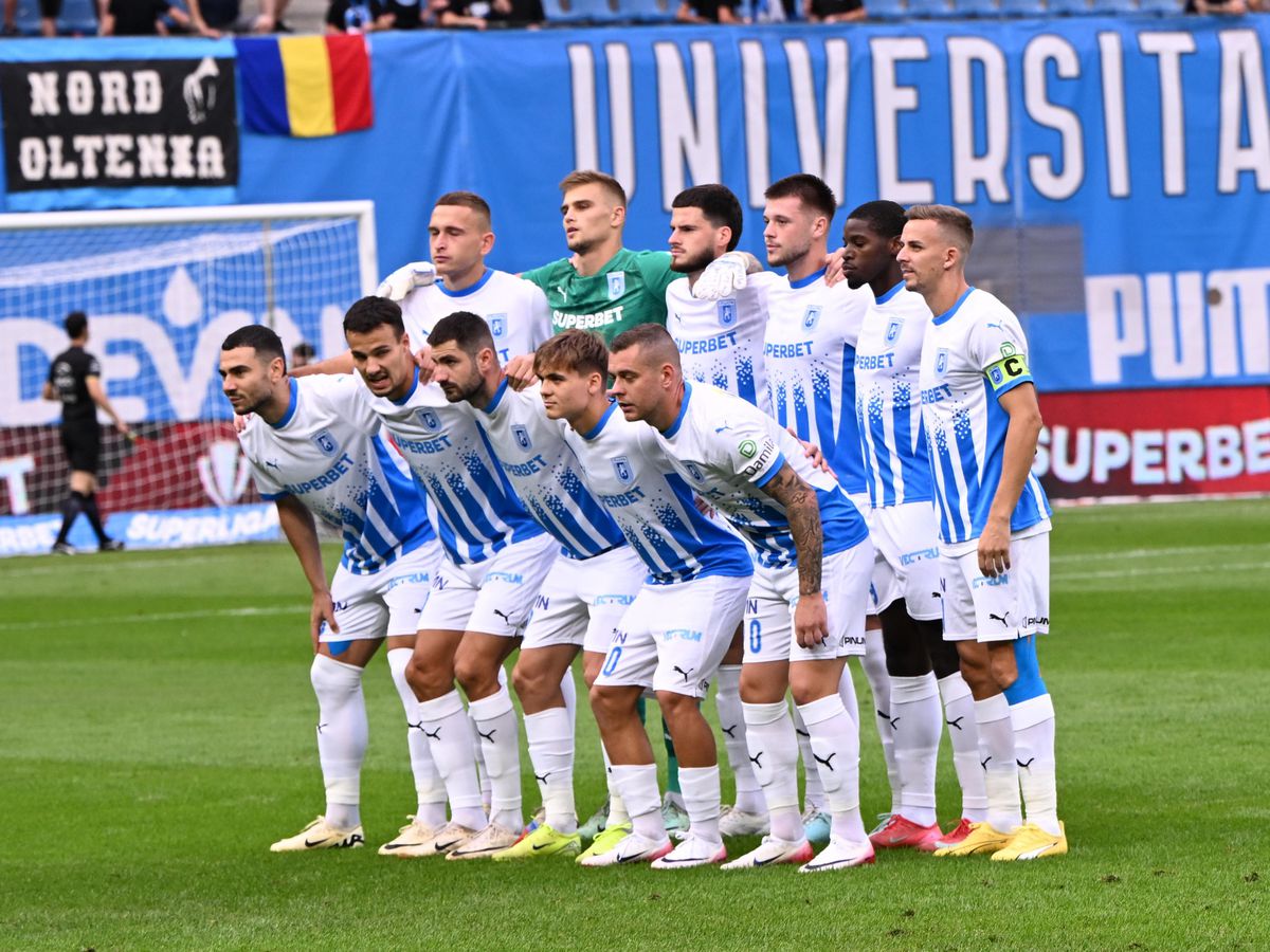 Lider solid: Universitatea Craiova nu i-a lăsat nicio șansă Farului! Clasamentul în Superliga: ritm infernal propus de olteni