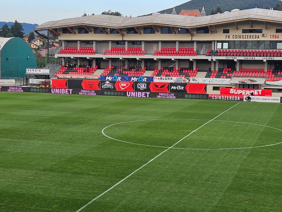 Imagini înainte de Csikszereda - FCSB
