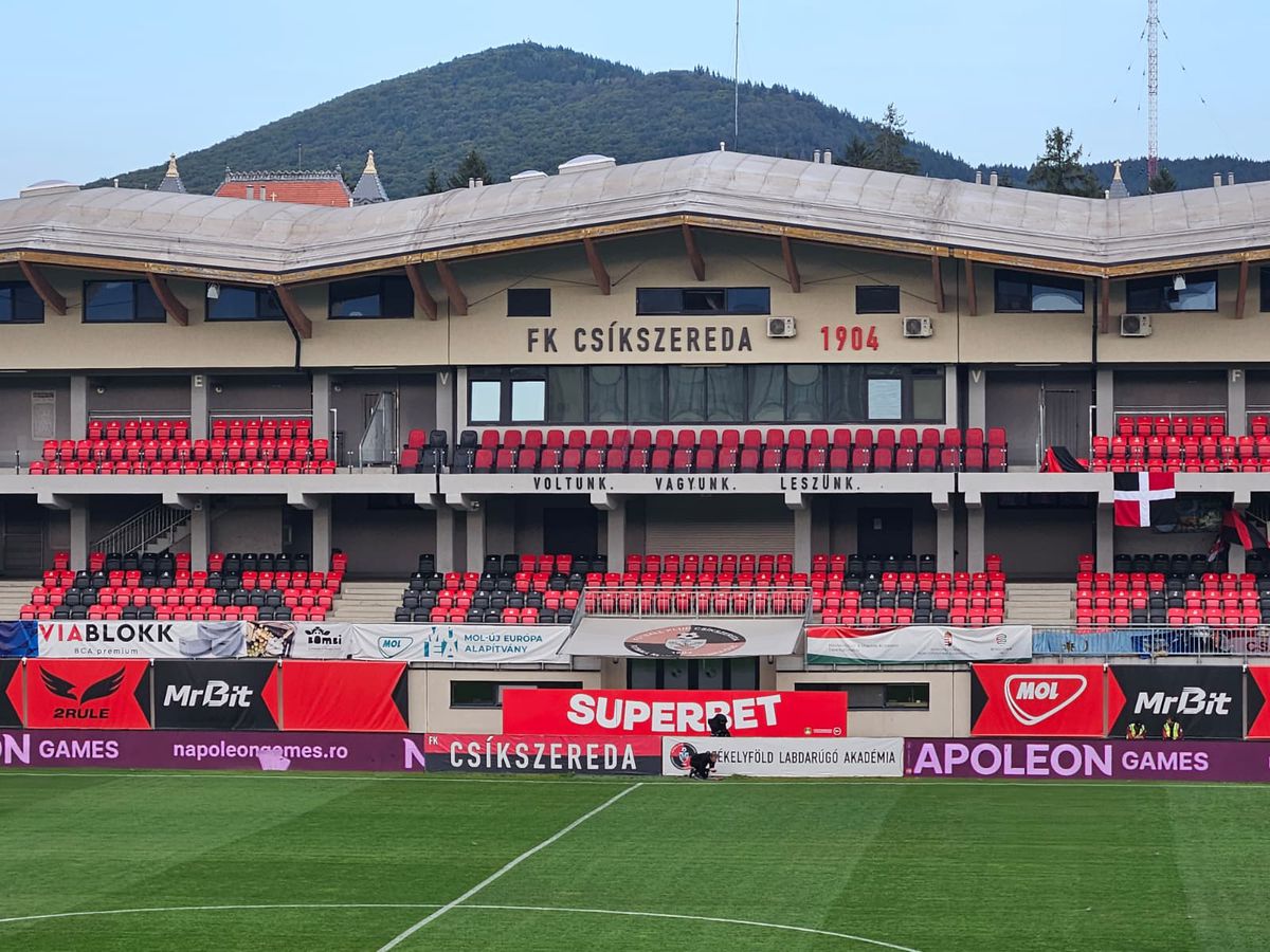 Imagini înainte de Csikszereda - FCSB