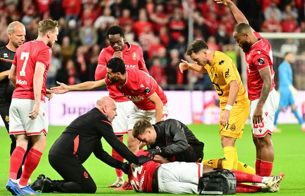 Josue Homawoo a povestit pentru prima dată clipele de groază de pe teren: „Am fost inconștient și au urmat complicații”