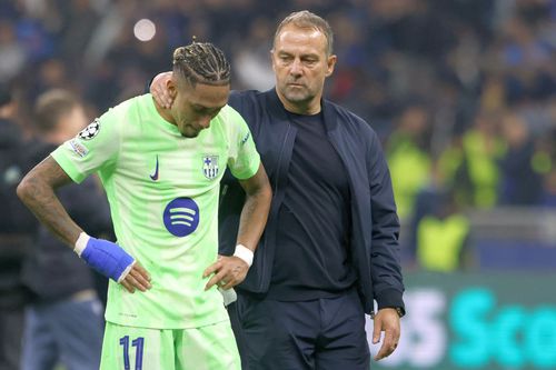 Flick nu a putut tolera actul de indisciplină al lui Raphinha. Foto: Imago Images