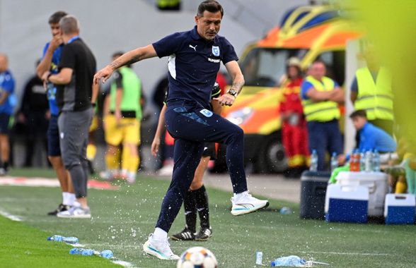 Mirel Rădoi a părăsit în cele din urmă stadionul, la o oră de la încheierea partidei, după ce i-a fost acordat primul ajutor în vestiar