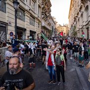 Protestatarii pro-palestinieni au dus la anularea etapei din Madrid/Foto: Imago Images