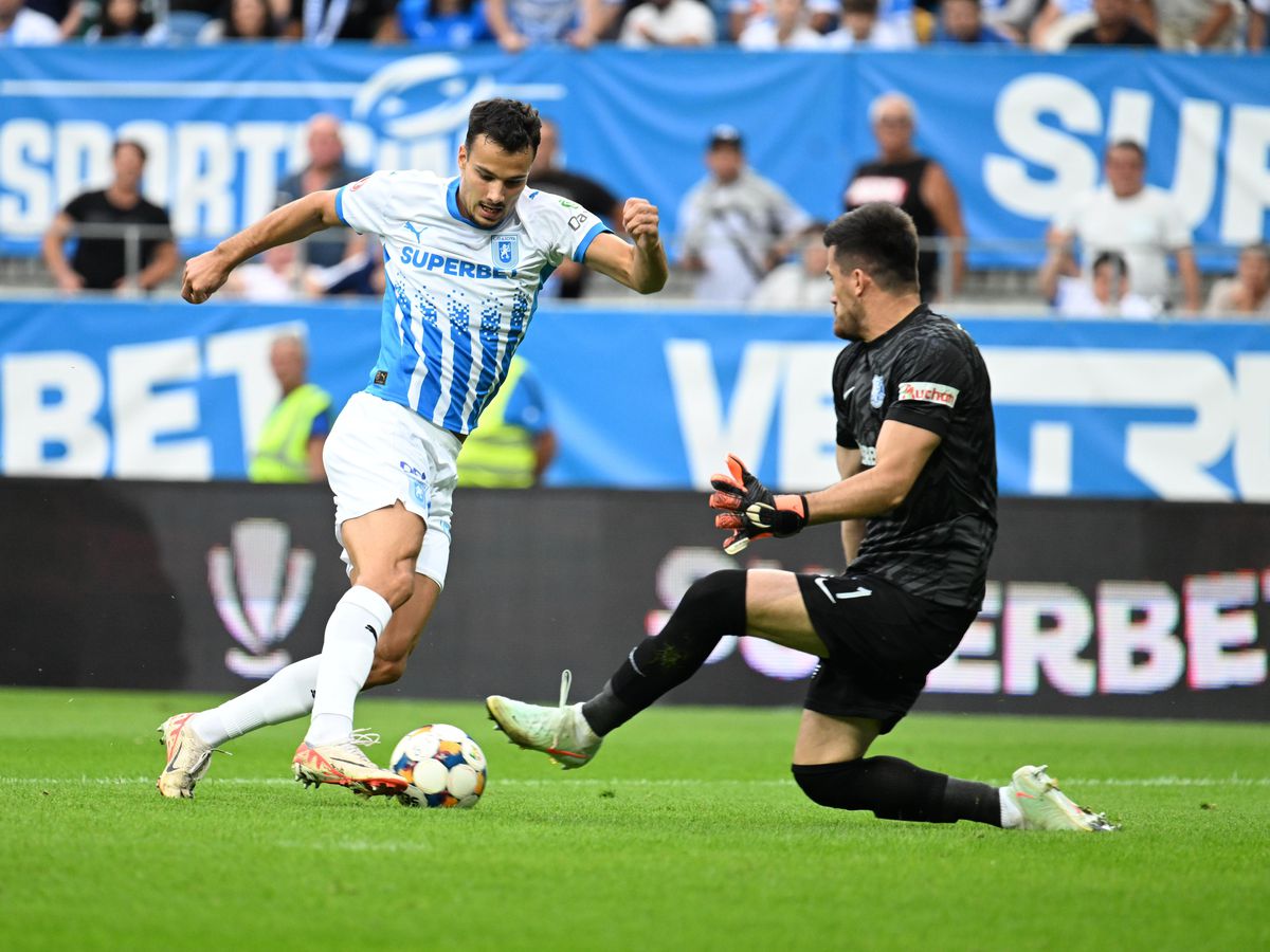 Lider solid: Universitatea Craiova nu i-a lăsat nicio șansă Farului! Clasamentul în Superliga: ritm infernal propus de olteni