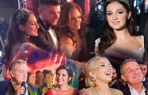 VIDEO Imagini noi de la nunta Teodorei Becali! Gigi a început să plângă în fața celor peste 700 de invitați: „V-am văzut cu lacrimi în ochi”