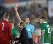 ROMÂNIA U21 - IRLANDA DE NORD U21 // GALERIE FOTO Dennis Man, făcut KO! Portarul nord-irlandezilor a văzut ROȘU direct
