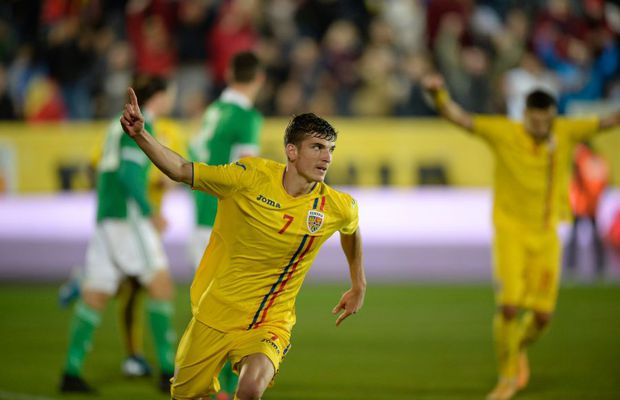 ROMÂNIA U21 - IRLANDA DE NORD  U21 3-0 // Valentin Mihăilă a început să cânte în direct la TV + Dialog halucinant cu arbitrul în timpul meciului