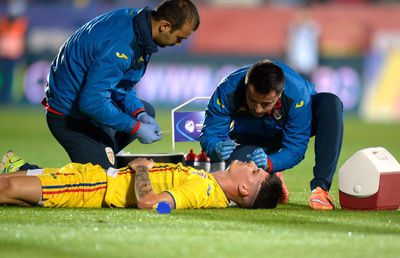 ROMÂNIA U21 - IRLANDA DE NORD U21 3-0 // GSP LIVE Primele informații despre Dennis Man după ciocnirea violentă cu portarul Irlandei de Nord: „Ne-am speriat! Numai d-astea să nu pățești”